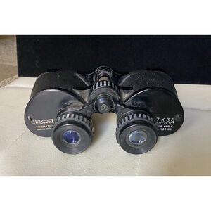 SunScope Prismatic Coated Optics Field Binoculars 7 X 3 5 #60188 10* Wide Angle
